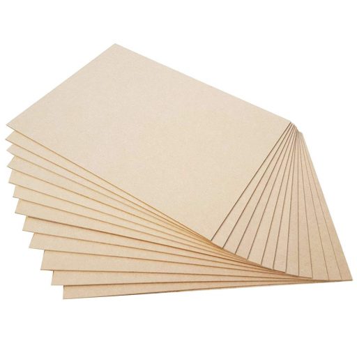 INDRICO® Wood MDF Board Sheets, 2mm Thickness, Size 6X6 inch - Pack of ...