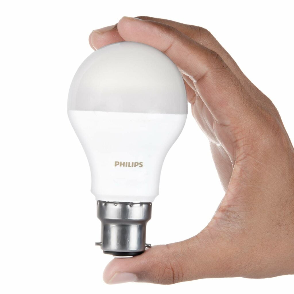 Philips Base B22 9-Watt LED Bulb (Pack Of 4, White) - INDRICO®